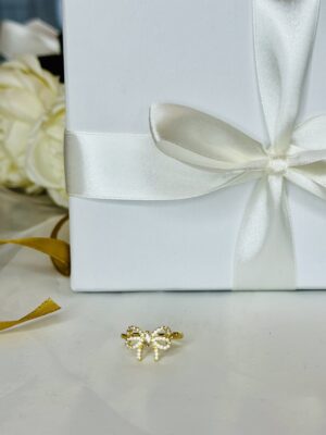 Golden Bow Ring