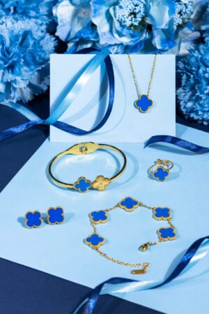 Zestaw Blue/ White/Black Set