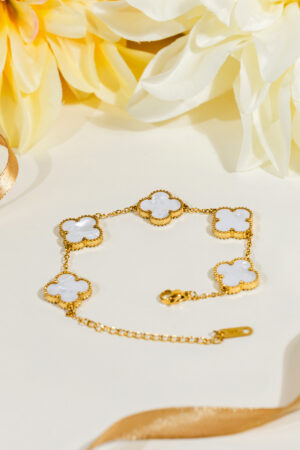 Bransoletka White garden